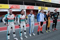 Audi-rijders Gordon Shedden - Jean-Karl Vernay - Fred Vervisch - Aurélien Panis - Denis Dupont - Nathanaël Berthon