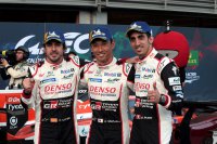 Alonso, Nakajima & Buemi