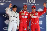 Valtteri Bottas - Sebastian Vettel - Kimi Räikkönen
