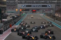 Start 2022 F1 GP van Abu Dhabi