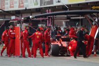 Pitstop Sebastian Vettel F1 wintertesten Barcelona 2019