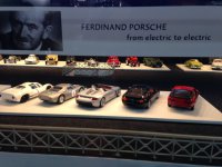 Porsche schaalmodellen - Expo Autoworld Brussels