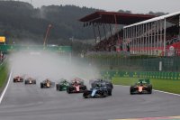 Start sprintrace formule 2 @ Spa-Francorchamps