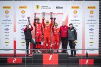 Podium 2025 Ferrari Challenge Europe Spa-Francorchamps Race 2 Trofeo Pirelli