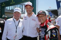 Dr Wolfgang Porsche - Alex Wurz - Akio Toyoda