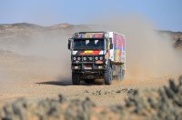 Mercedes truck van Tom De Leeuw, Cédrec Feryn & Bjorn Burgelman