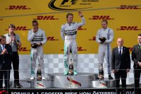 Podium GP van Oostenrijk