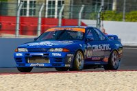 De Nissan Skyline R32 van Wood was een mooi aanwinst in het peloton