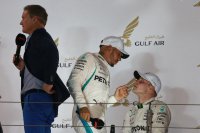 Lewis Hamilton en Valtteri Bottas