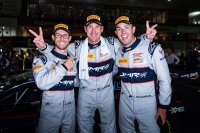 Alexander Sims, Nick Catsburg en Scott McLaughlin