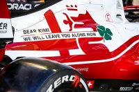 Afscheid aan Kimi Räikkönen van Alfa Romeo