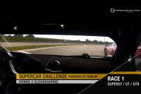Video Supercar Challenge GT-Divisie op de Slovakiaring 2013
