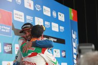 Mehdi Bennani met Tiago Monteiro