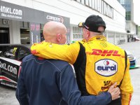 Tom Coronel met ROAL-baas Aldo Preo