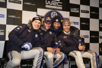 Latvala, Ogier & Mikkelsen - VW Polo R WRC