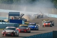 Startcrash Porsche GT3 Cup Challenge USA/Canada - Watkins Glen