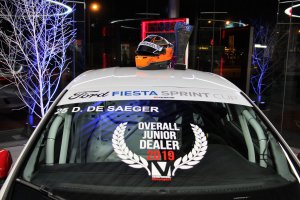 De Belgische Ford Fiesta Sprint Cup Awards viering in beeld gebracht