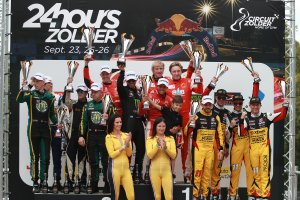 De podiums van de 24 Hours of Zolder 2021