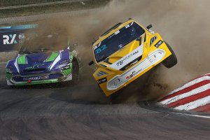 Het World RX en Euro RX1 in Höljes in beeld gebracht