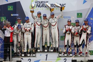Podium FIA WEC 6H Nürburgring 2017
