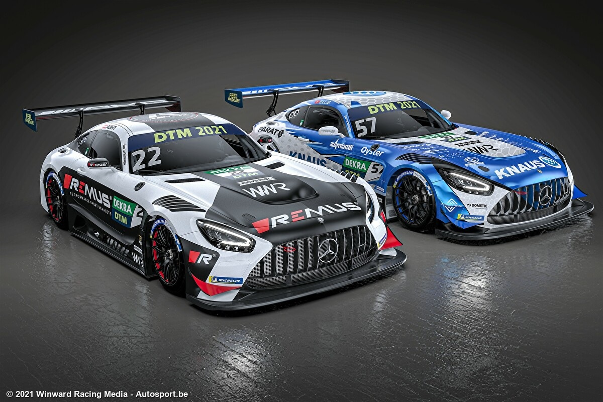 Winward Racing toont kleuren van DTMwagens Autosport.be