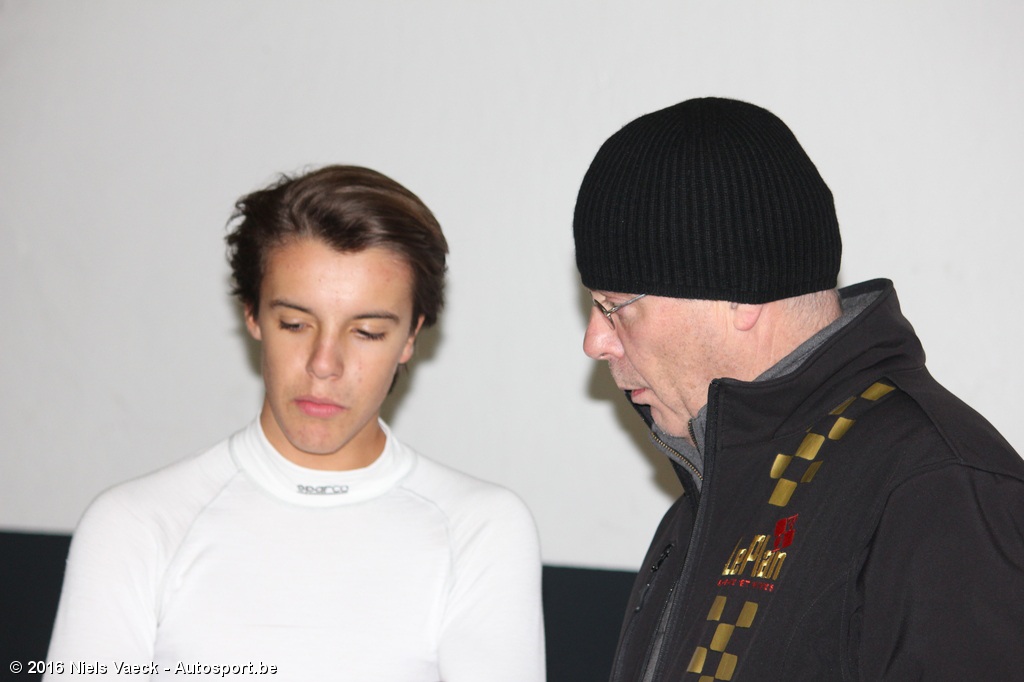 Dirk Magnus Podium voor Gilles Magnus in eerste raceweekend met Formule Renault 2.0 ...
