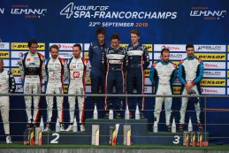 Algemeen podium 2019 ELMS 4 Hours of Spa