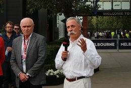 Chase Carey bij de Australische Gran Prix