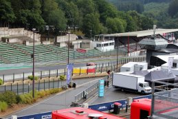 Lege tribunes in Spa-Francorchamps