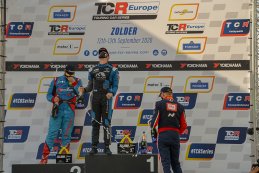 Podium 2020 TCR Europe Zolder Race 1