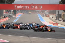 Start 2021 F1 Grote Prijs van Frankrijk
