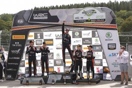 2021 FIA WRC Renties Ypres Rally Algemeen Podium