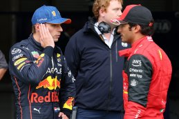 Max Verstappen en Carlos Sainz