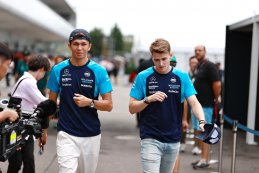 Alexander Albon en Logan Sargeant