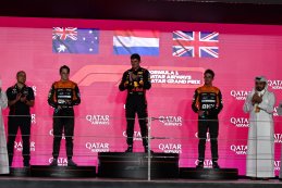 Podium 2023 F1 GP van Qatar