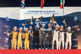 Podium 2023 ELMS 4 Hours of Algarve LMP2 Pro-Am