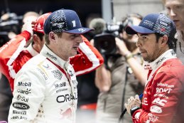 Max Verstappen en Sergio Pérez