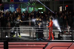 Podium 2024 F1 GP van Las Vegas