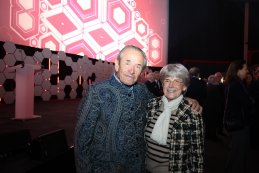 Jacky Ickx en Christine Beckers