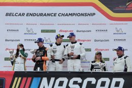 Podium 2025 Belcar Nascar Finals Zolder GT Sport