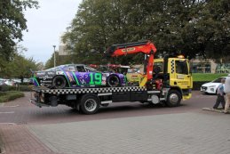 American Festival NASCAR Finals: De parade naar het Heldenplein in beeld gebracht