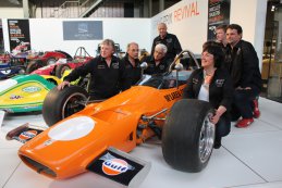 Presentatie Grand Prix Revival Nivelles Baulers in Autoworld Brussels