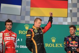 Fernando Alonso - Kimi Räikkönen - Sebastian Vettel