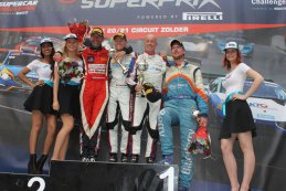 Podium 2015 SCC Syntix Superprix Super GT race 2