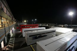 F1 Paddock Spa by night