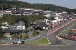 uitzicht boven op de Raidillon GP België 2015