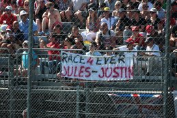 ode aan Jules Bianchi & Justin Wilson GP Italië 2015