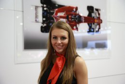 European Motor Show Brussel - Hostessen Ferrari