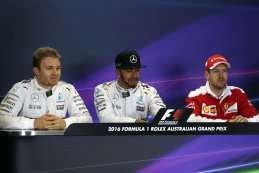 Nico Rosberg - Lewis Hamilton - Sebastian Vettel