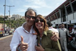 Emmanuel Pirro met  diens  vrouw Marleen